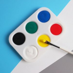 6 Grids Diy Colors Mixing Paint Palette