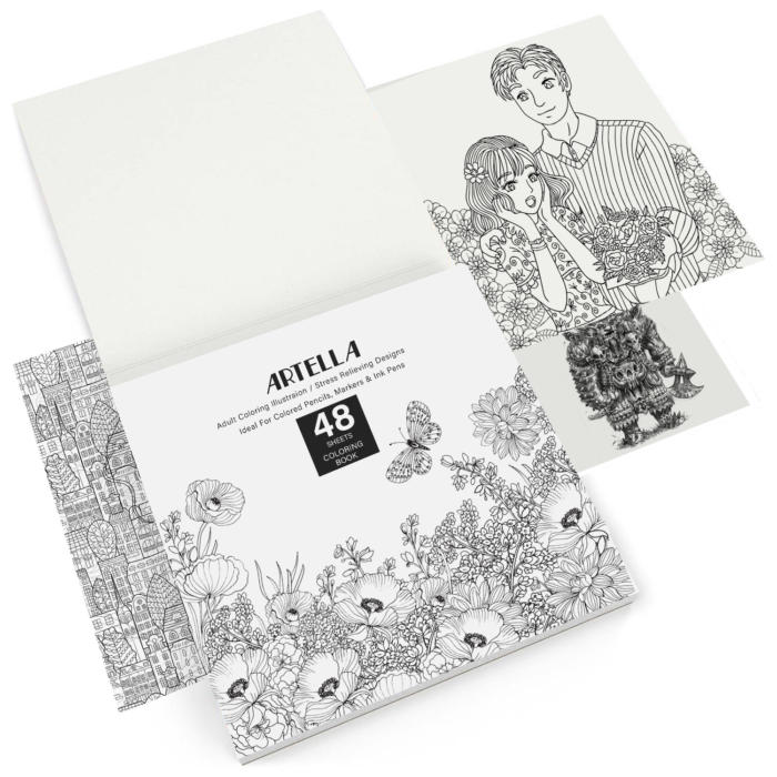 Artella Coloring Books For Adult Pack Of 2