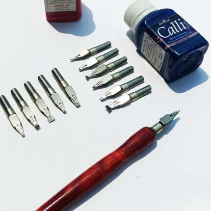 Artists Calligraphy Nibs Set 12pcs With Holder