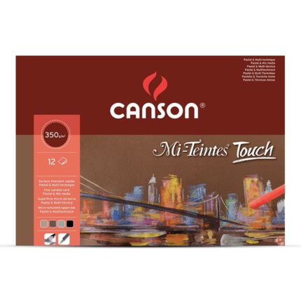 Canson MI-Teintes Touch Pastel Paper Pad 12 Sheets A3