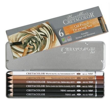 Cretacolor Oil Drawing Pencil Set of 6