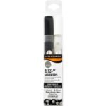 Daler Rowney Acrylic Paint Markers Black & White Pack of 2