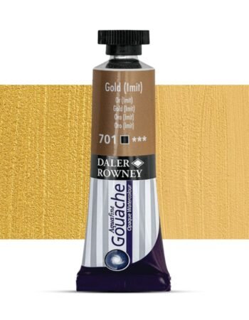 Daler Rowney Aquafine Gouache Gold Color 15ml