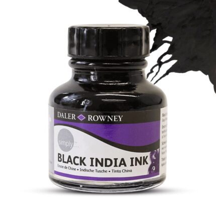 Daler Rowney Black India Ink 30ml