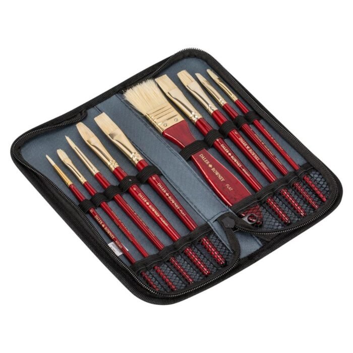 Daler Rowney Bristle Hair Oil Brushes Set