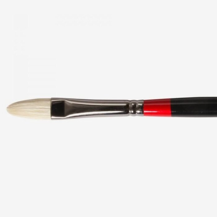 Daler Rowney Georgian Oil Bristle Hairs Filbert Paint Brushes In Long Handle