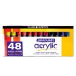 Daler Rowney Graduate Acrylic Paint Set of 48 22ml