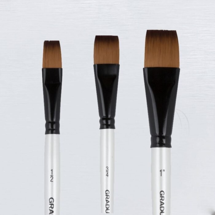 Daler Rowney Graduate Flat Wash Paint Brushes