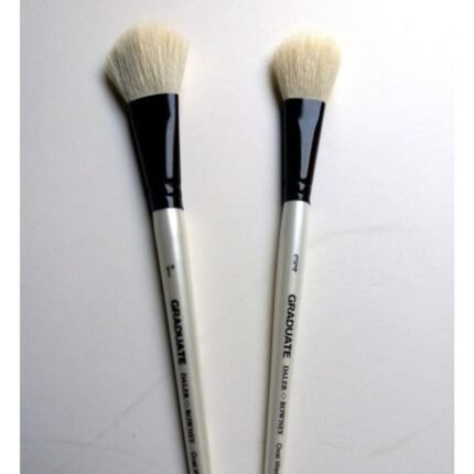 Daler Rowney Graduate Oval Wash Brush White Goat Hairs