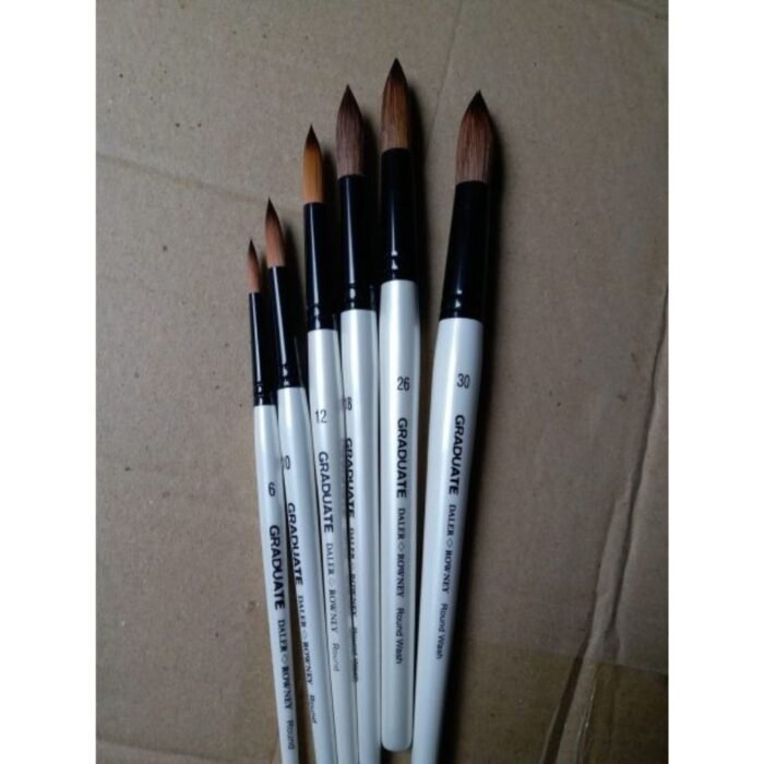 Daler Rowney Graduate Round Tip Paint Brushes