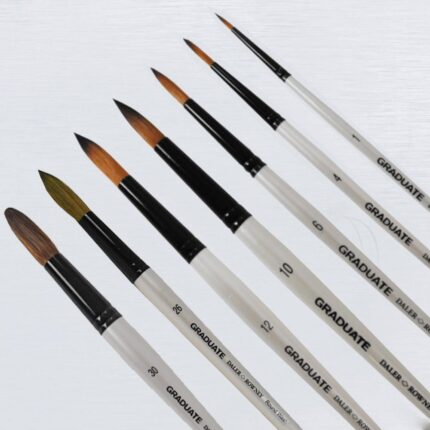 Daler Rowney Graduate Synthetic Round Paint Brushes