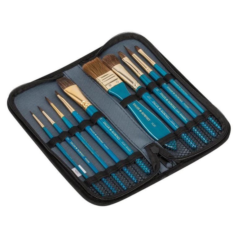 Daler Rowney Natural Hair Watercolor Brushes Set