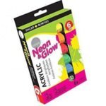 Daler Rowney Simply Neon Acrylic Paint Pack of 6