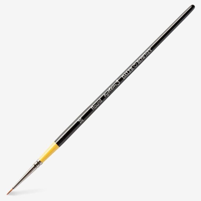 Daler Rowney System 3 Round Paint Brushes In Long Handle Series-45