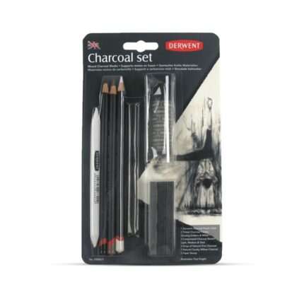 Derwent Charcoal Drawing Set 10 Pcs