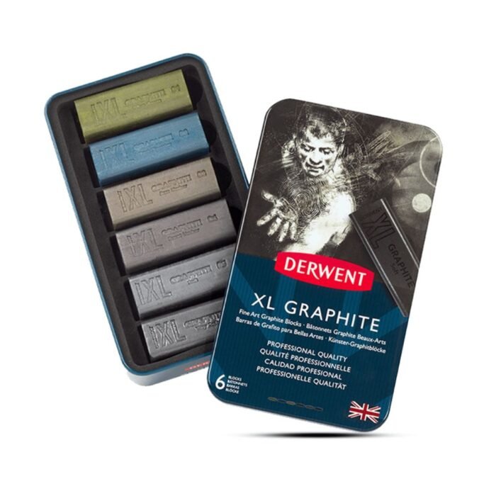 Derwent XL Graphite Blocks Set of 6 Pcs