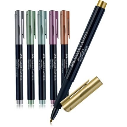 Faber Castell Metallic Color Marker Set Of 6 Pieces