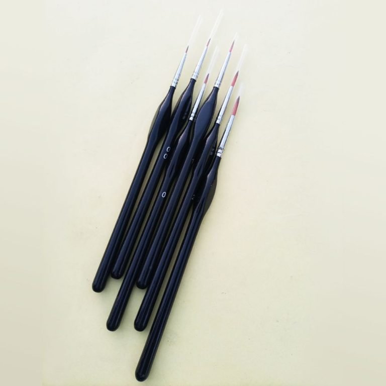 Fine Detailing Liner Paint Brush Set Of 6