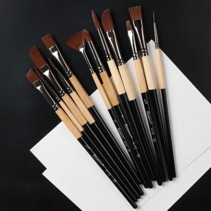 Giorgione Artist Mix Brush Set Pack Of 12