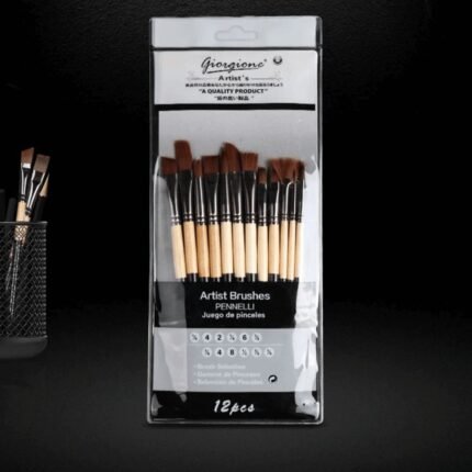 Giorgione Artist Mix Brush Set Pack Of 12