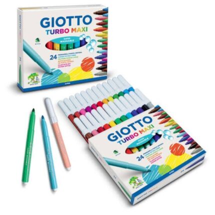Giotto Turbo Maxi Markers Set