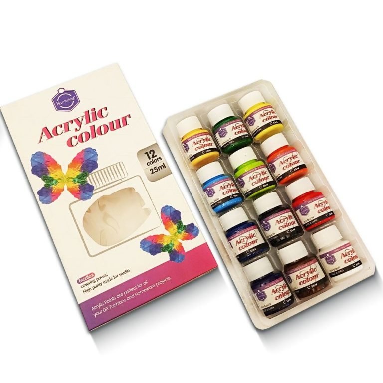 Keep Smiling Acrylic Color 25ml Pack Of 12