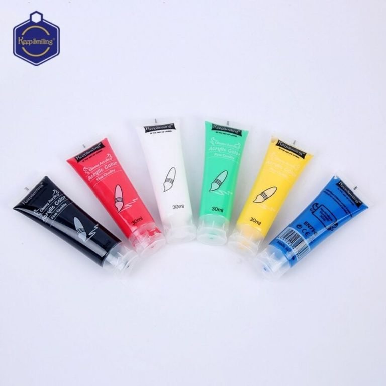 Keep Smiling Acrylic Color Tube Pack Of 6 35ml