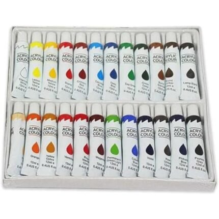 Keep Smiling Acrylic Paints Pack Of 24 12ml Tube (1)