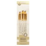Keep Smiling Angular Brush Set Of 5
