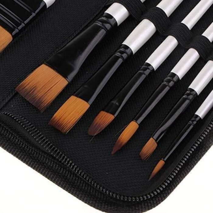 Keep Smiling Artist Value Paint Brush Set of 12 Pcs