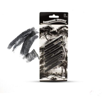 Keep Smiling Compressed Charcoal Set of 6
