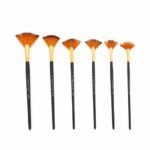 Keep Smiling Fan Brush Set Of 5 Pcs