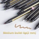 Keep Smiling Metallic Art Marker Set Of 10