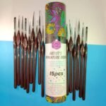 Keep Smiling Miniature Fine Detail Paint Brush Set of 15