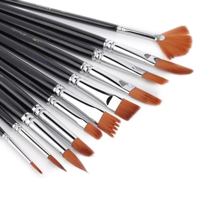 Keep Smiling Professional Mix Brush Set Of 12 Pcs