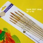 Keep Smiling Round Brush Set Of 6