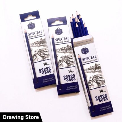 Keep Smiling Special Drawing Graphite Pencil 14pcs