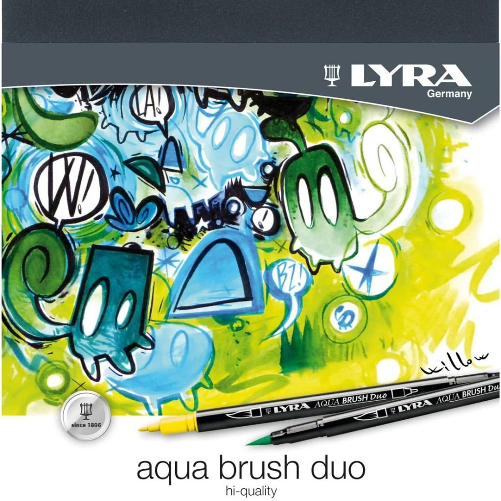 Lyra Aqua Watercolor Dual Brush Pen Pack of 12