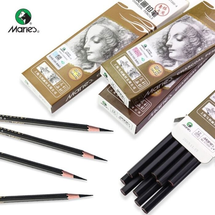 Maries Charcoal Pencil 4pcs