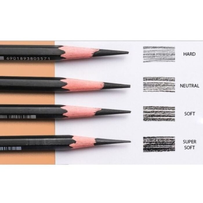 Maries Charcoal Pencil 4pcs