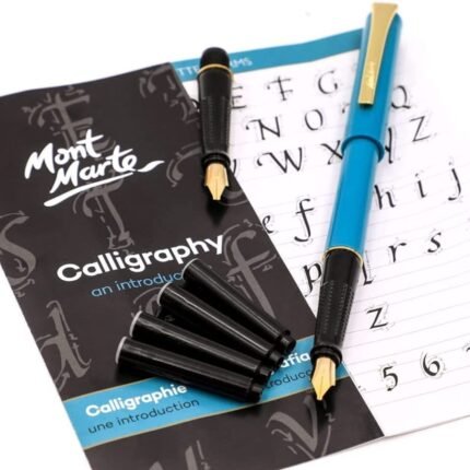 Mont Marte 2 Nib Calligraphy Set 8pcs Pack