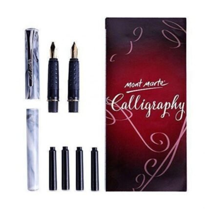 Mont Marte 2 Nib Calligraphy Set of 8pcs