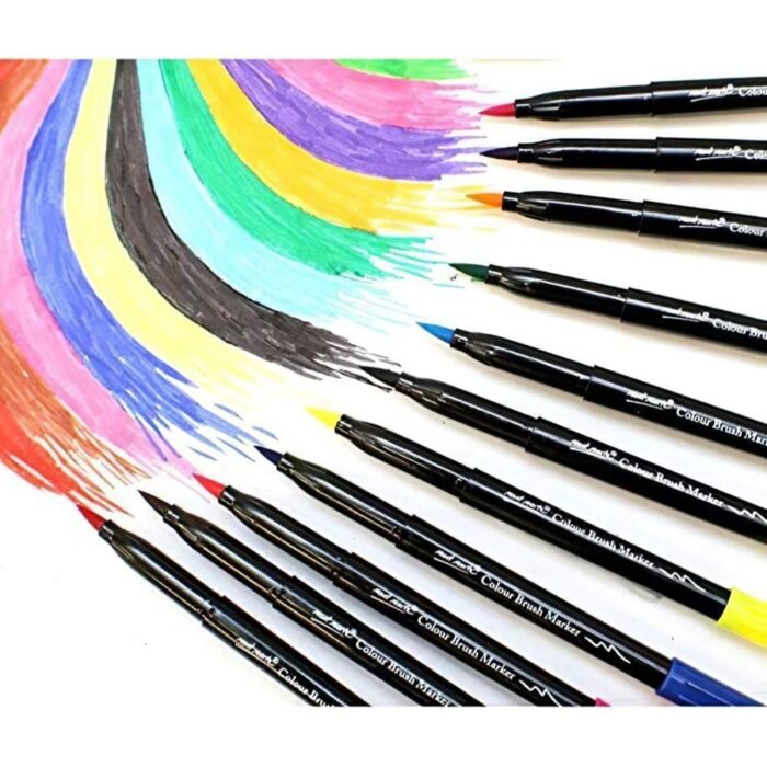 Mont Marte Coloring Brush Marker Set Of 12