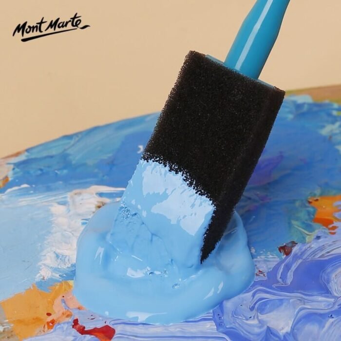 Mont Marte Discovery Foam Brush Set Of 5