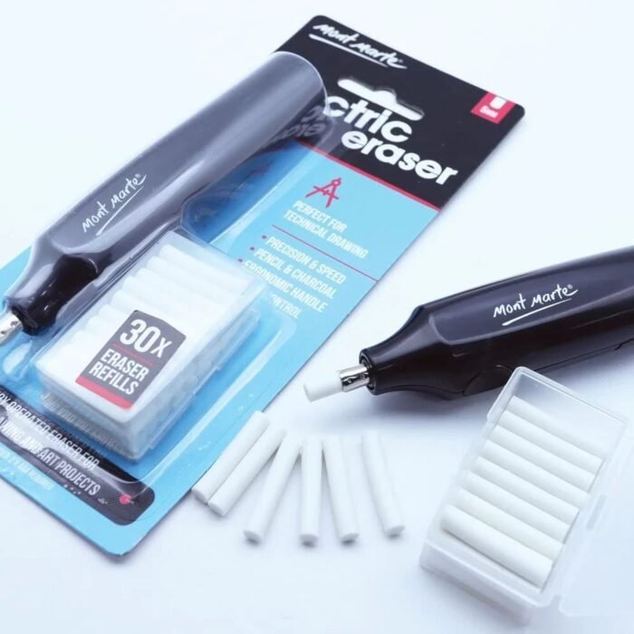 Mont Marte Electric Eraser With 30 Refills