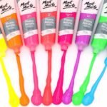 Mont Marte Premium Fluoro Acrylic Paint Pack Of 8 36ml