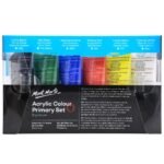 Mont Marte Basic Acrylic Paint Pack of 6 50ml