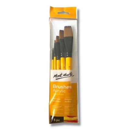 Mont Marte Signature Acrylic Paint Brush Set 4pc