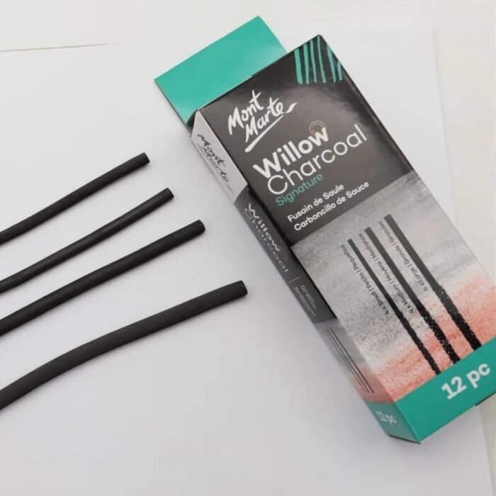 Mont Marte Signature Willow Charcoal Sticks 12pc