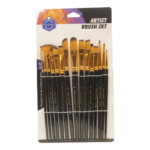Keep Smiling Mix Artis paint Brush set 15Pcs